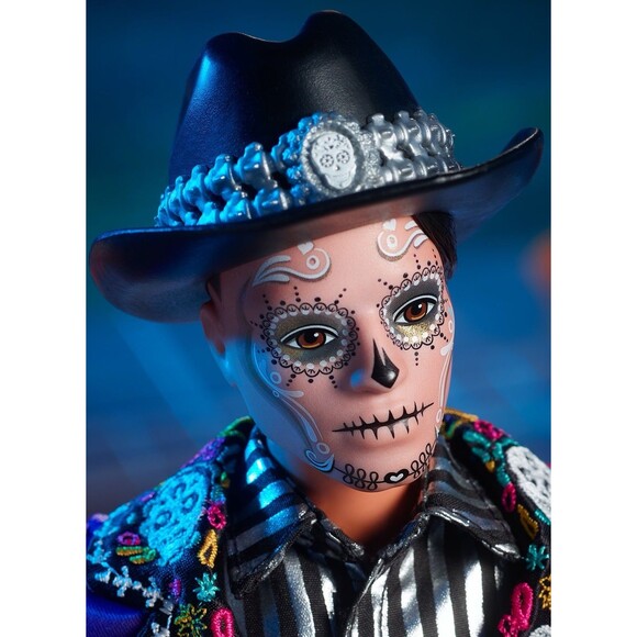 2023 Mattel HJX15 Barbie Signature Ken Doll Día De Muertos: Factory Sealed NIB - Picture 4 of 16